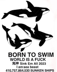 born to swim world is a fuck